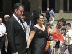 Foto 6 - Cuadrillas y peñas participan en la ceremonia eucarística en La Soledad y desfile a la plaza