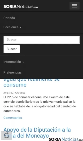 Diversas alternativas del nuevo menú. / SN