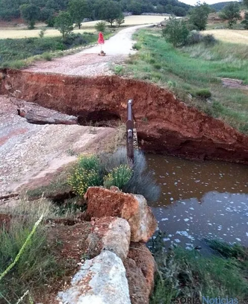 Imágenes de los destrozos ocasionados por las tormentas. / SN