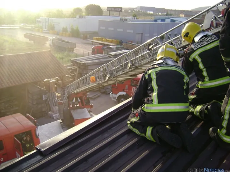 Bomberos en Cesefor