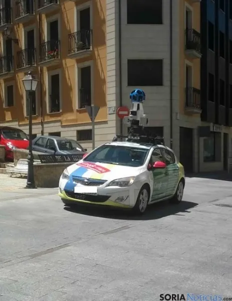 El coche de Google en Soria