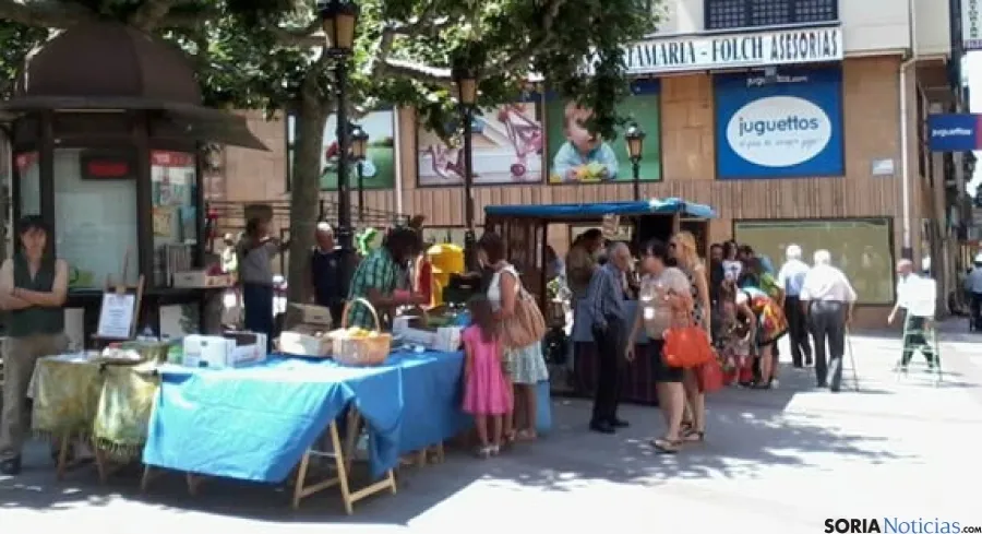 Mercado ecológico en San Esteban