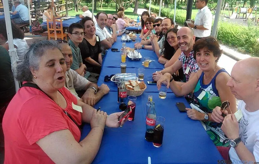 Algunos miembros del grupo el sábado. / SN