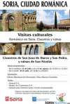 Cartel visitas al románico de Soria