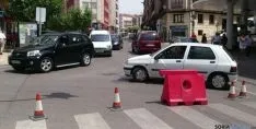 Diversos momentos del tráfico en la zona afectada por los cambios. / SN
