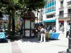 Mercado ecológico en San Esteban