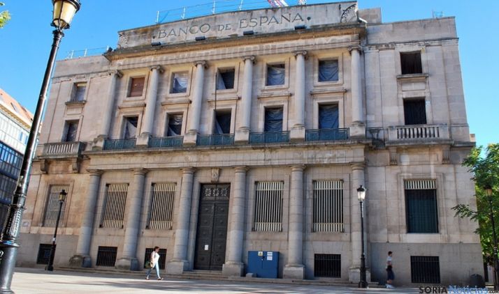 Fachada prinicipal del Banco de España. / SN