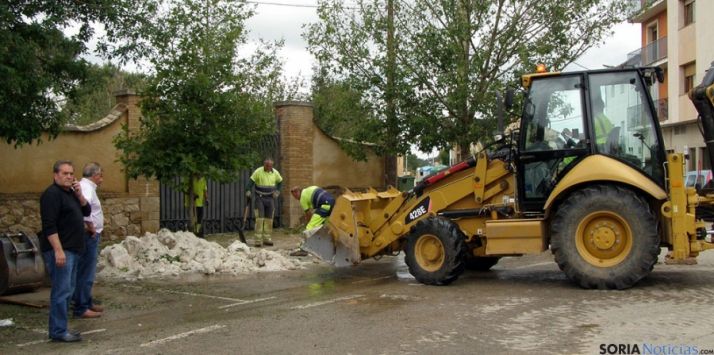 Operativo de la Diputación en Almazán. / Dip
