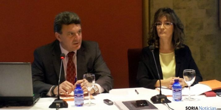 José María Ferri y Susana Morcillo, este martes. / SN