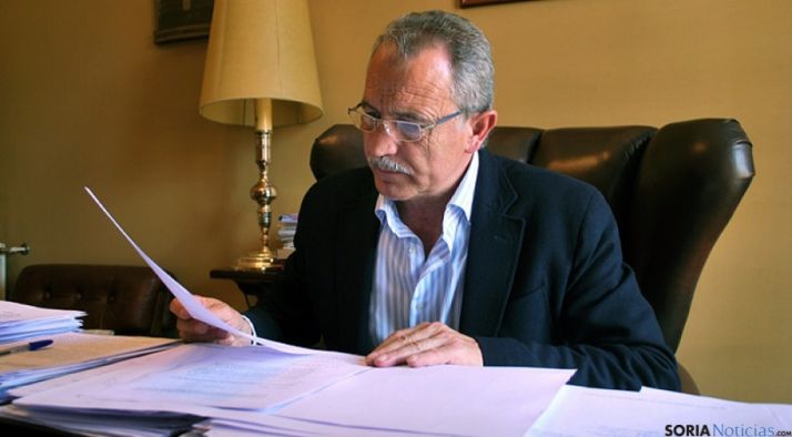 El alcalde de Almazán, José Antonio de Miguel. / SN