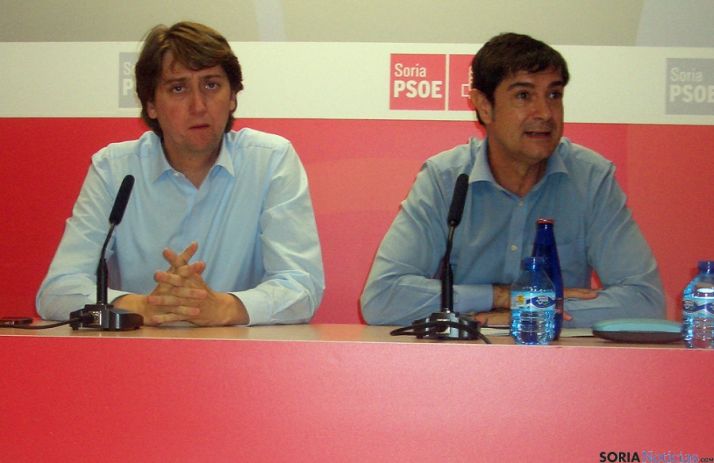 Juan Manuel Ávila (dcha.) junto a Carlos Martínez Mínguez. / SN