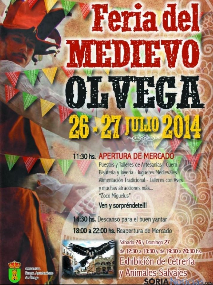 Ólvega celebra su mercado medieval este fin de semana