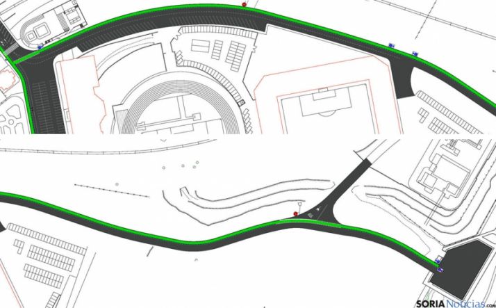 Tramo del carril bici en los Pajaritos. / Ayto. 