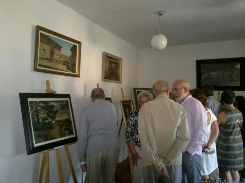 Exposición Maximino Peña en Salduero