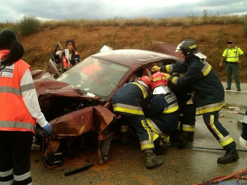 Accident en Gómara
