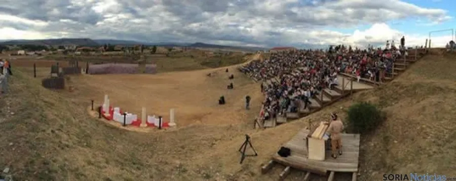 Recreacion lucha entre Numancia y Roma
