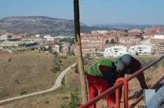 Foto 3 - Inician las obras del sendero peatonal entre el r&iacute;o Duero y el parque del Castillo de Soria