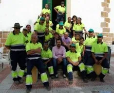 Operarios del plan de empleo