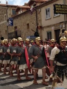 Recreacion lucha entre Numancia y Roma
