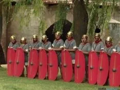 Recreacion lucha entre Numancia y Roma