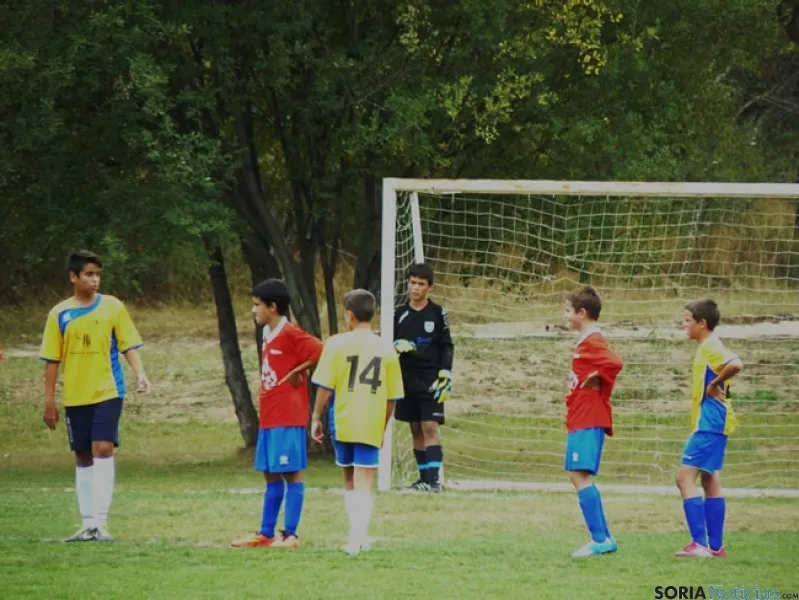 Torneo infantil en Camping Entrerrobles