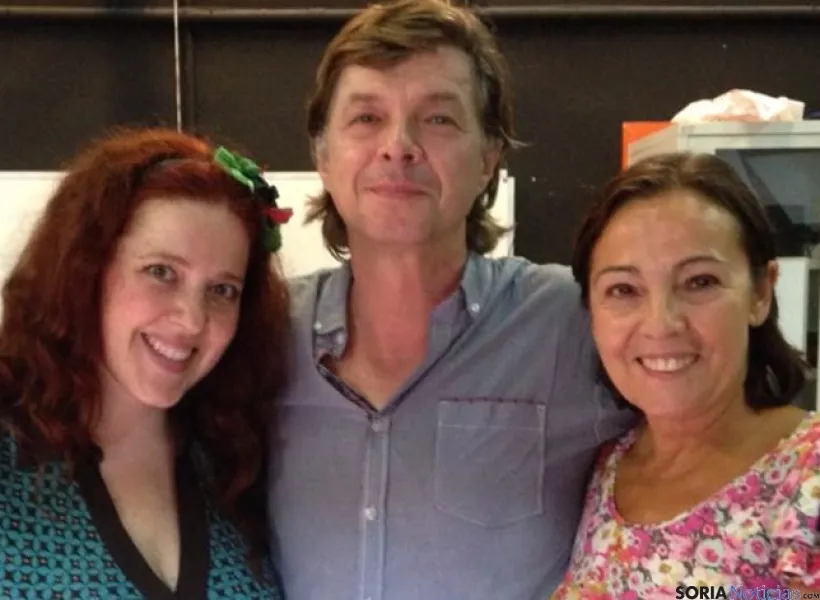 Cristina Serrato, Roberto Lázaro y Flora López
