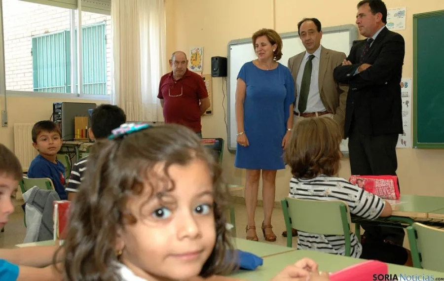 Apertura del curso en el Fuente del Rey, en Soria. / Jta.