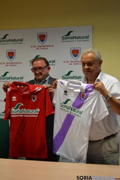 Presentación del nuevo patrocinador Soria Natural