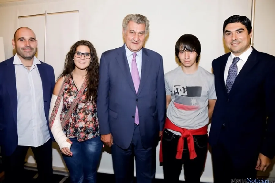 Los alumnos en el Senado 