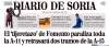 Portada de Diario de Soria el 13 de agosto de 2010. / Diario de Soria