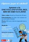Foto 1 - Jornadas de pruebas para la Escuela Infantil de Voleibol del Río Duero San José