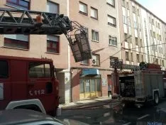Actuación de los bomberos