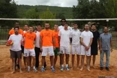 Río Duero San José inaugurando el campo de voley playa