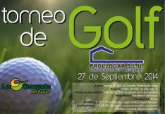 Cartel del torneo de Golf Prollogar