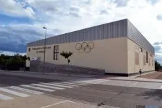 Fachada del nuevo polideportivo