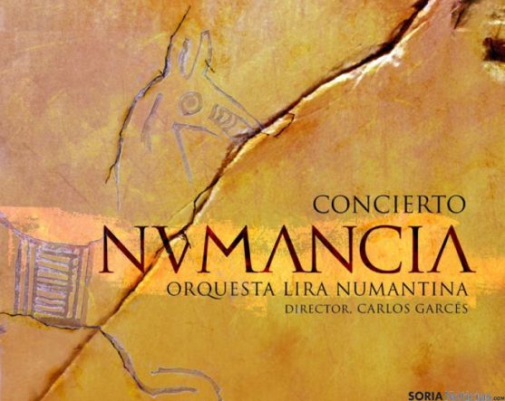 Cartel del concierto de la sinfonía 'Nvmancia'