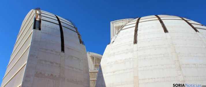 Estado actual de las cúpulas de la antigua CMA. / SN