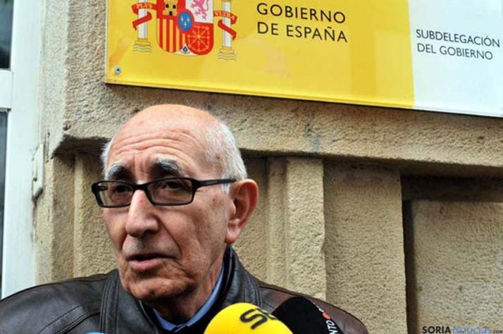 Goyo Alonso, portavoz de la plataforma Soria Ya. / SN