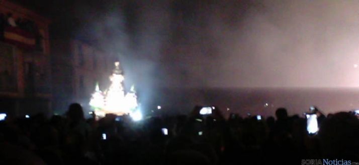 Jesús a su paso por la Plaza Mayor