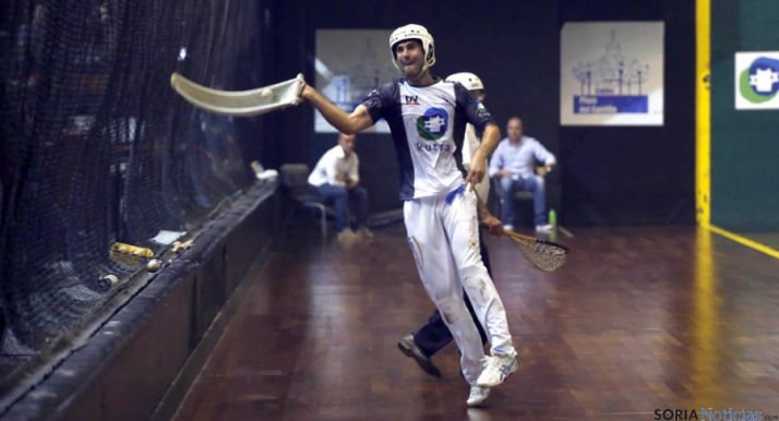 San Miguel, en pleno esfuerzo. 