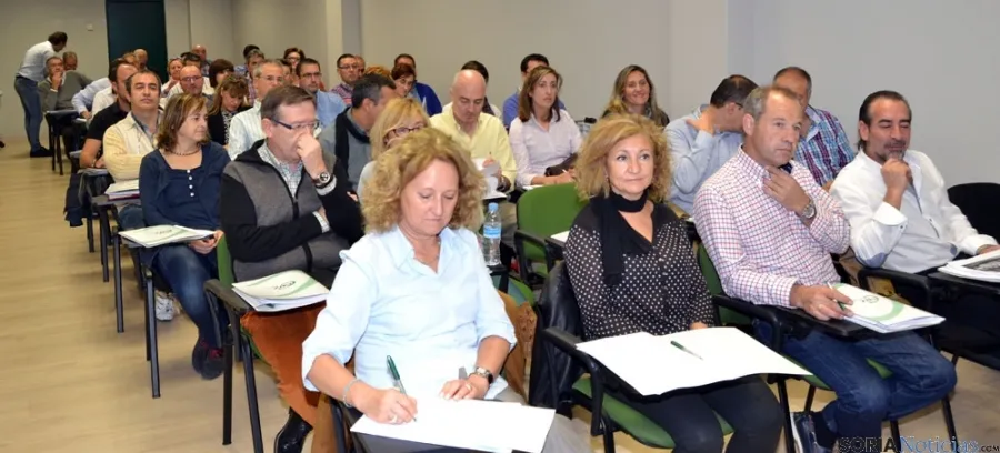 Delegados de CSI-F en la jornada regional en Valladolid. 