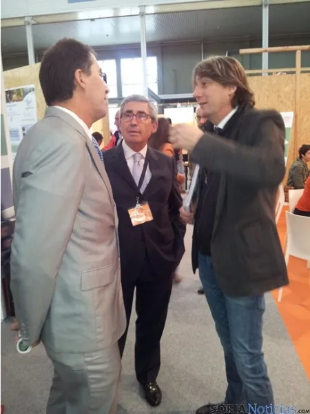 Alberto Gómez de REBI, Antonio Rubio de COFELY y Carlos Martínez 