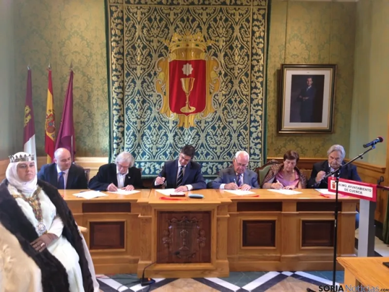 Representantes de la Red de ciudades Alfonsíes