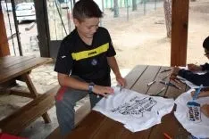 Los estudiantes, en Abejar. 