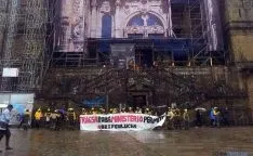 Miembros de las BRIF en Santiago. 