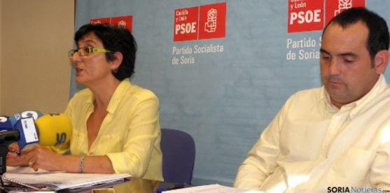 Pilar Delgado y Juan Valero