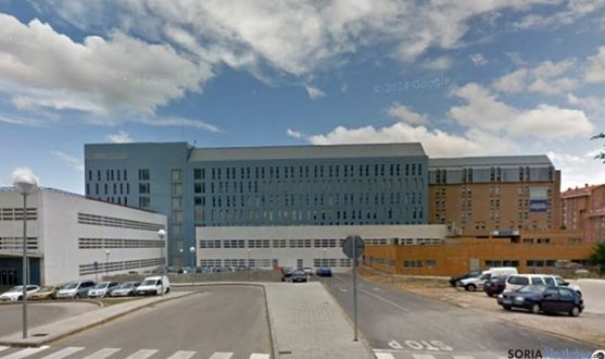 Vista parcial del hospital de Santa Bárbara. / SN