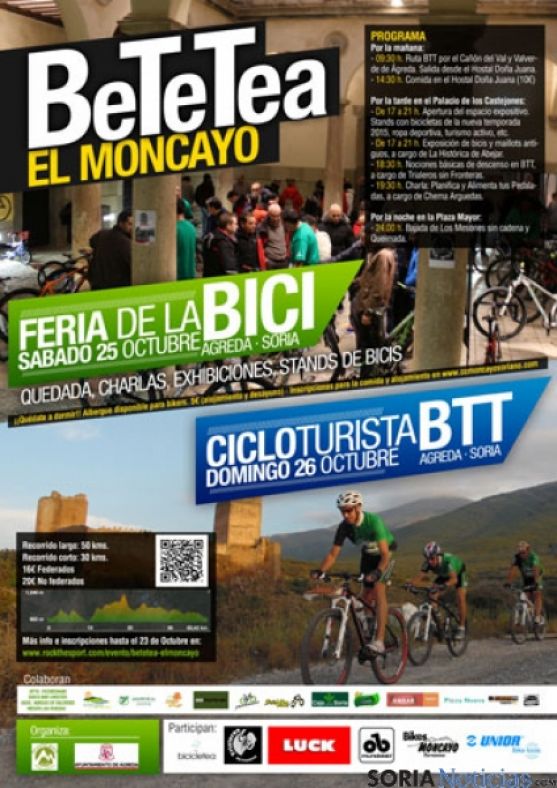 Rutas y feria de la bicicleta en Ágreda para los aficionados al ciclismo de montaña