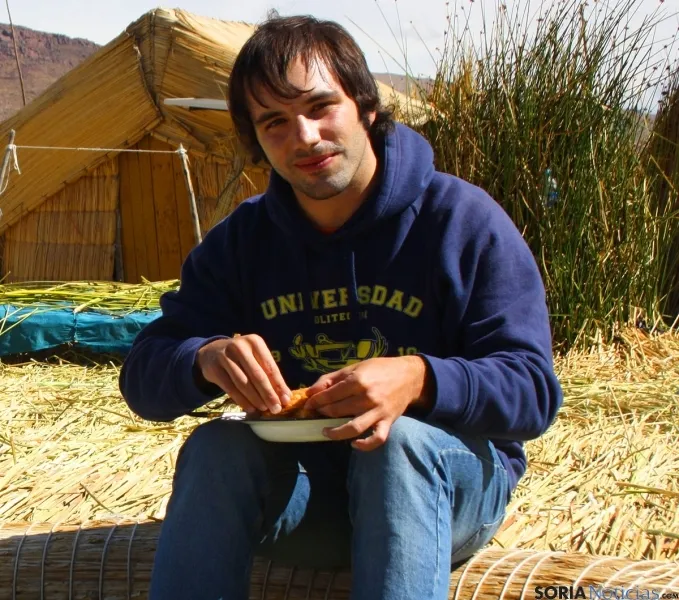 Antonio de Blas, en Perú. 