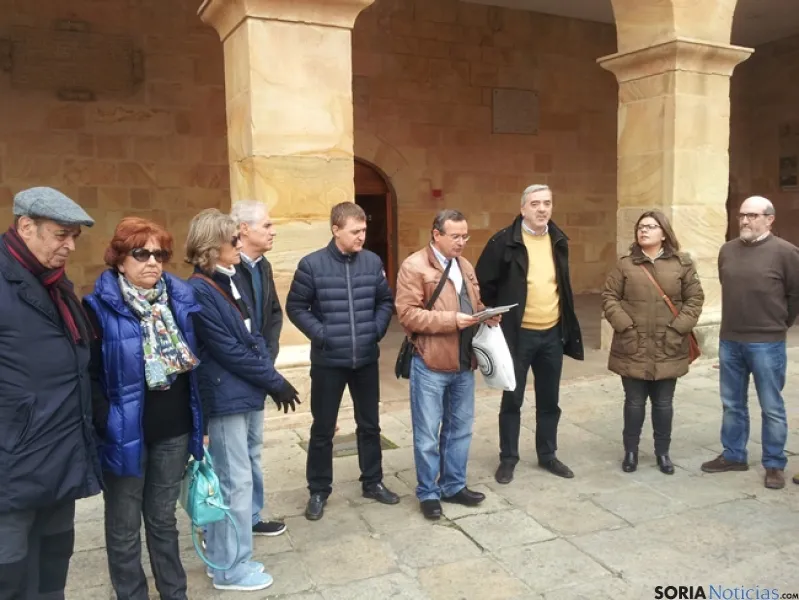 Lectura del manifiesto de Libres e Iguales